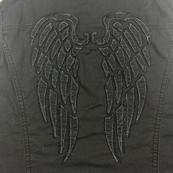 Y2K Harley Davidson Sleeveless Button Up - Picture 4 of 7